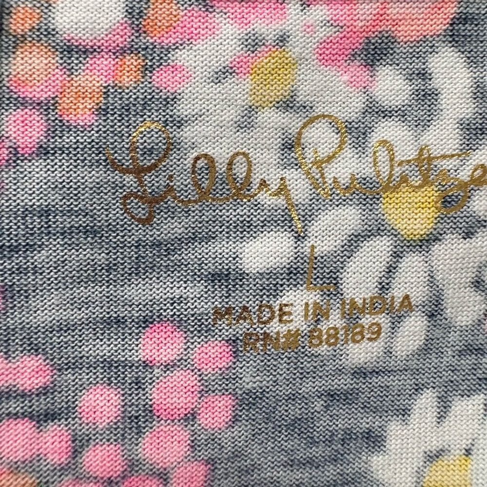 Lilly Pulitzer Long Sleeve Dress Size Large - Picture 3 of 5